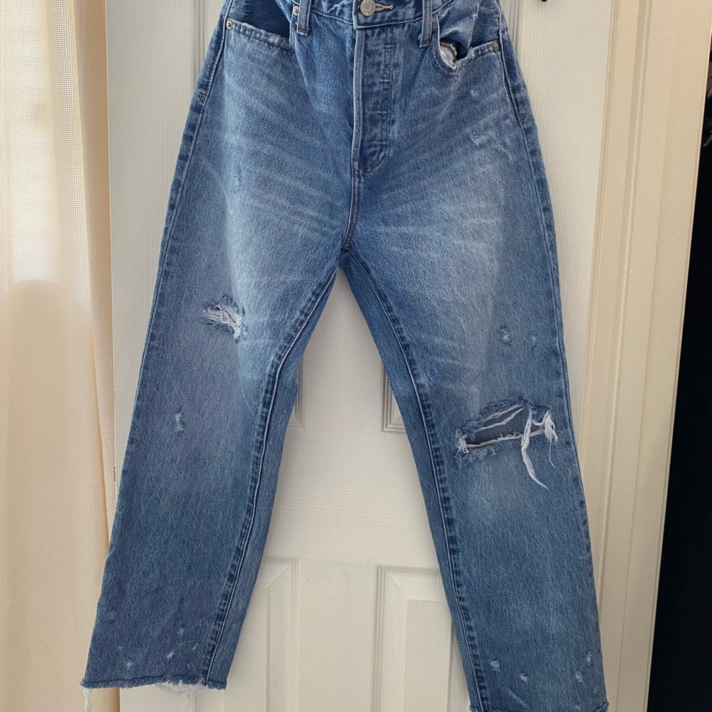 GAP high waisted boyfriend jeans